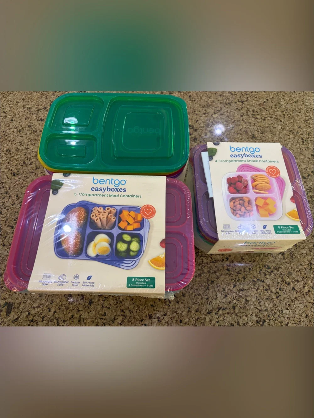 Bentgo Easyboxes 3,4 and 5-Compartment Meal Containers - Used and New